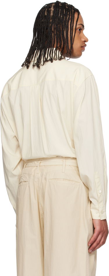 Skjorta LEMAIRE Lemaire Loop Button-Up Shirt Beige | SH1169 LF1370, 2