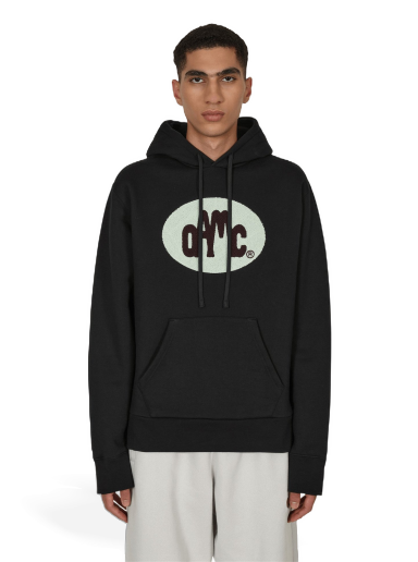 Sweatshirt OAMC Ethos Hooded Sweatshirt Svart | 22A28OAJ12 001