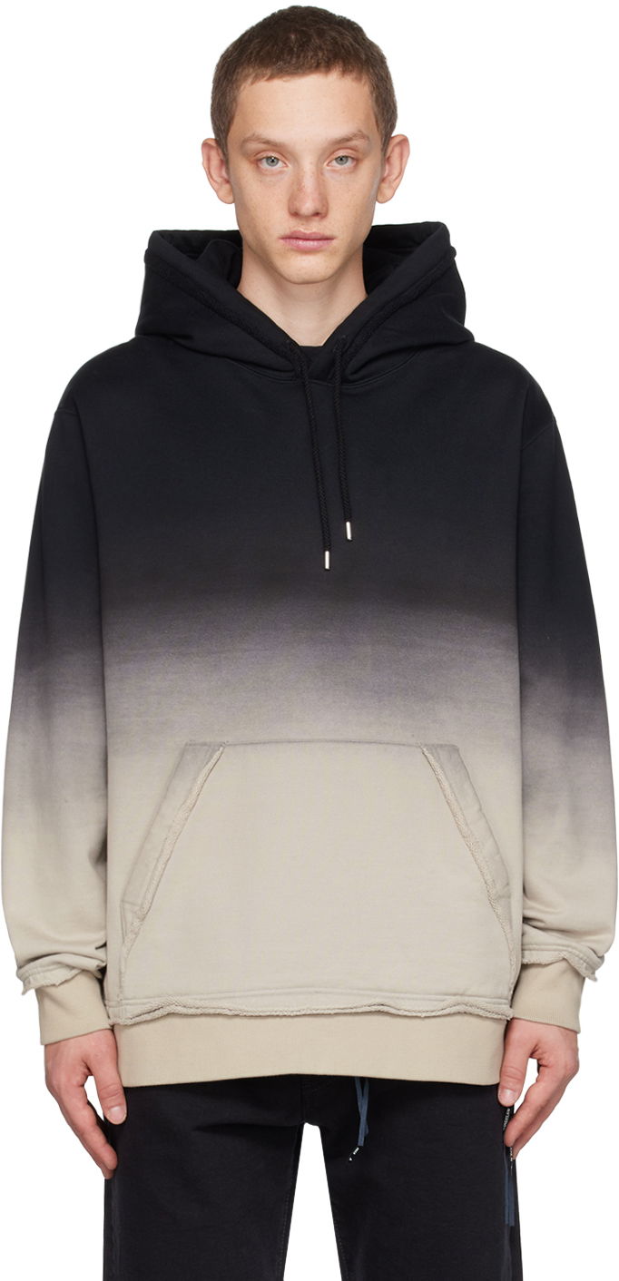 Sweatshirt Mastermind WORLD Gradient Hoodie Svart | MW23S11-SW006-012