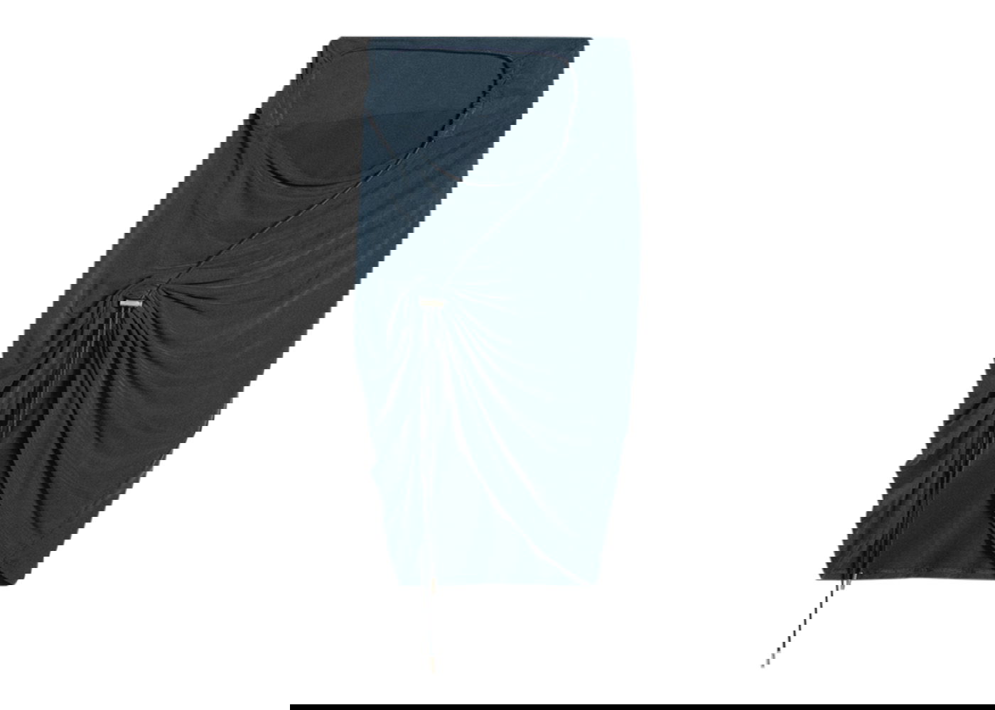 Kjol Jacquemus Jupe Espelho Court Asymmetric Mini Svart | 231JS069-2307-380, 0