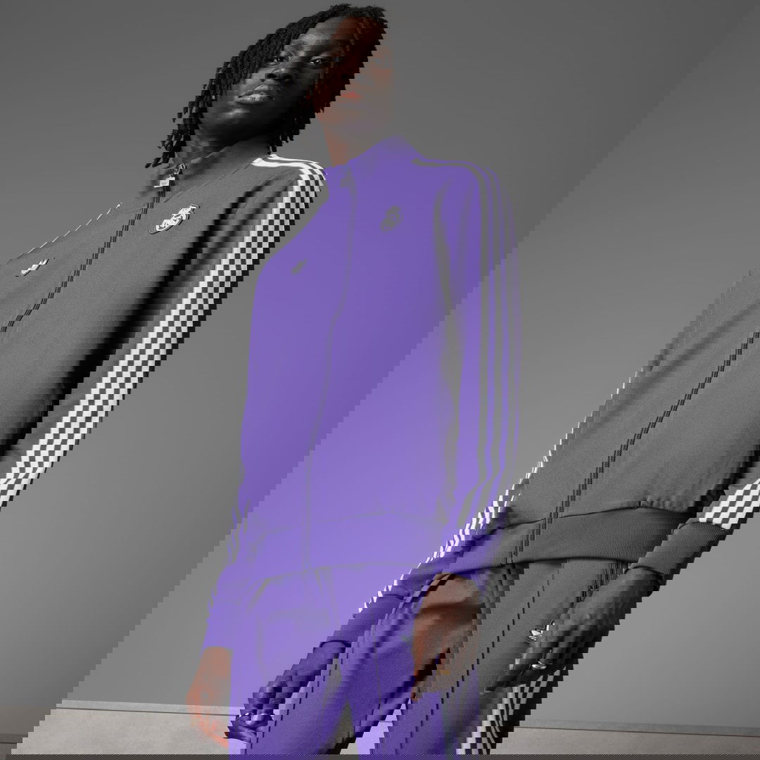 Träningsoverall adidas Performance Real Madrid Terrace Icons Track Jacket Purpur | JF2582, 0