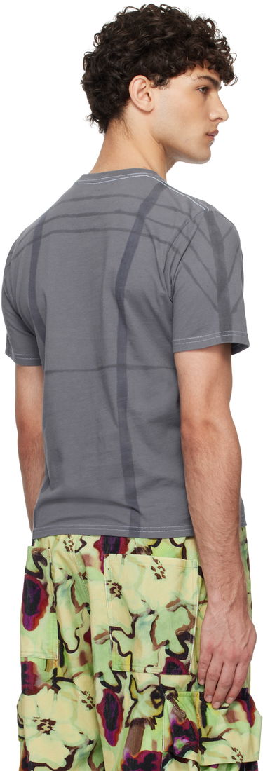 T-shirt Collina Strada Collina Strada Pierced Graphic T-Shirt Grå | XX3440, 2