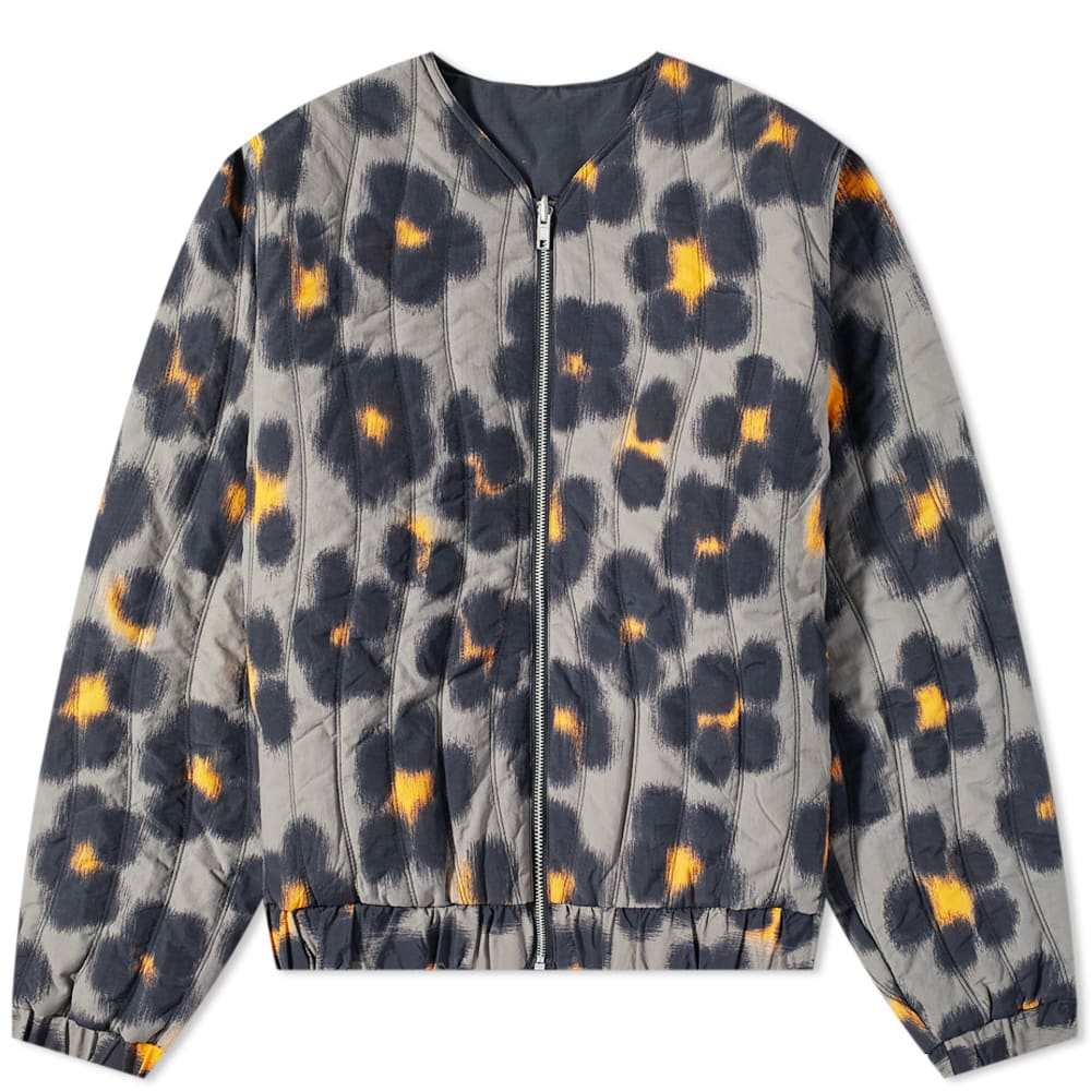 Bomberjacka KENZO PARIS Hana Leo Reversible Pad Bomber Grå | FD55BL1329ND-99J, 0