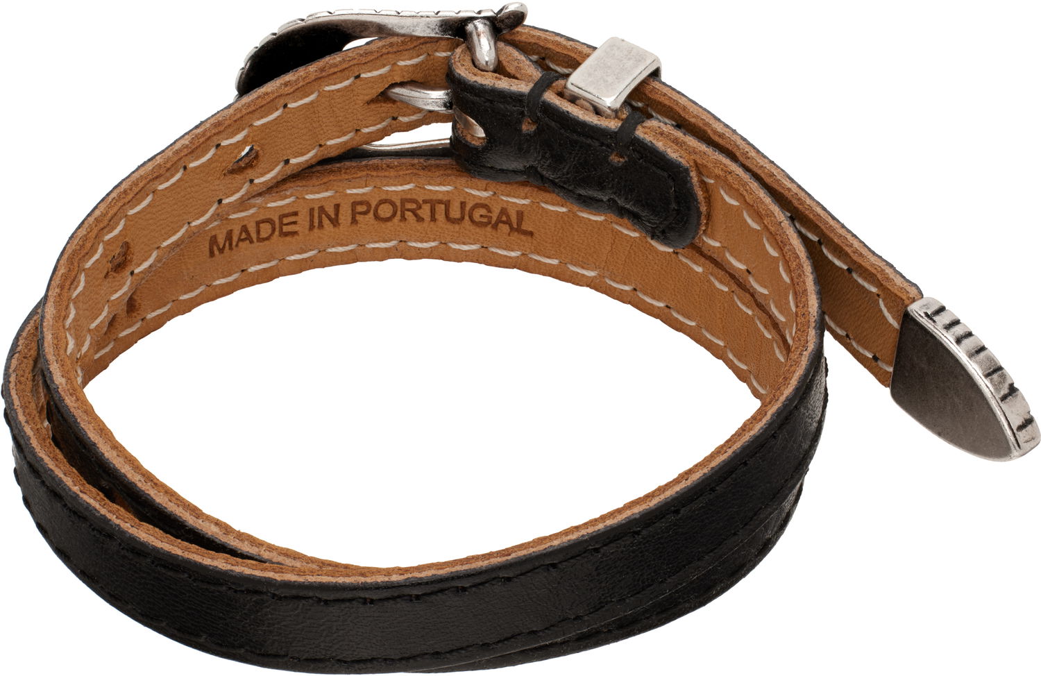Armband OUR LEGACY Cowboy Wrap Around Bracelet Svart | A4248CDB, 1