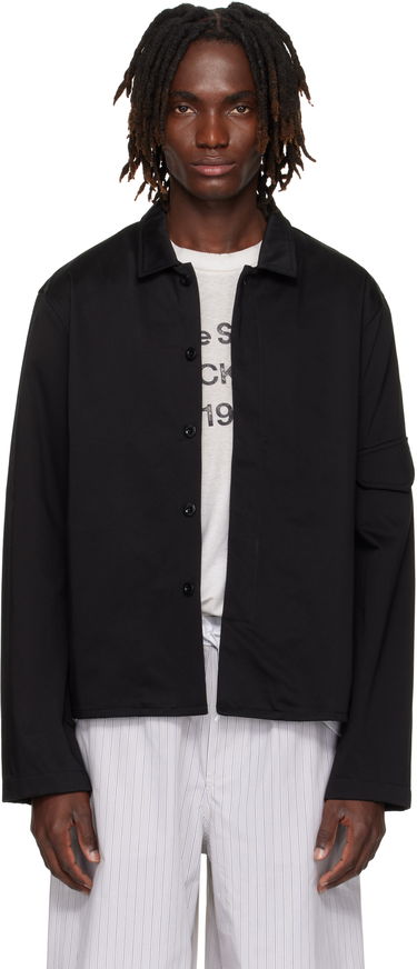 Jacka Acne Studios Acne Studios Satin Jacket Svart | B90833-, 0