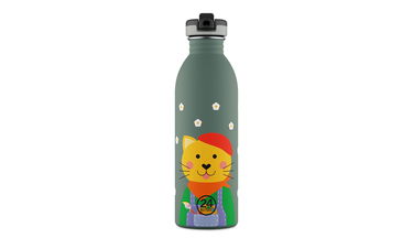 Dricksflaska 24Bottles Urban Smart Cat Bottle 500ml Flerfärgad | UB_050_1958, 1