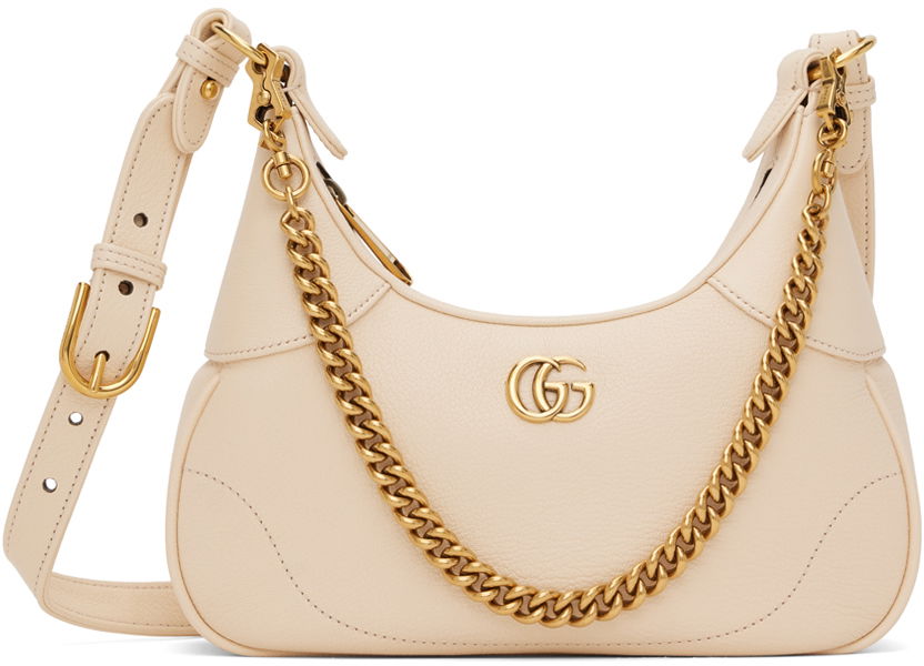 Axelväska Gucci Small Aphrodite Shoulder Bag Beige | 731817 AAA9F, 0