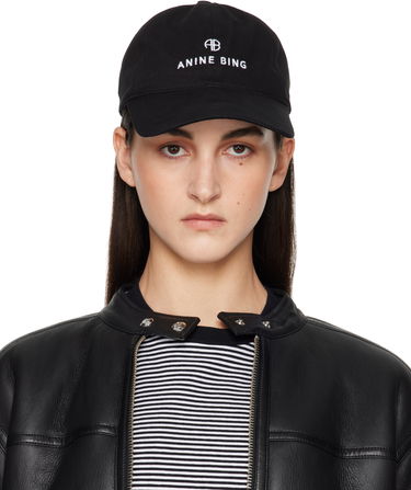 Keps Anine Bing Anine Bing Jeremy Baseball Cap Svart | S-12-9084-000, 0