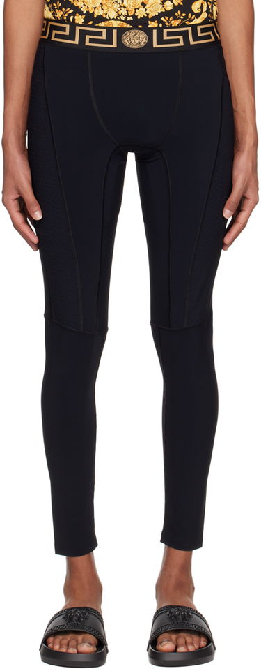 Damasker Versace Paneled Lounge Pants Svart | 1008167 1A02322, 0