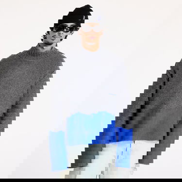 Sweater A-COLD-WALL* Saturate Knit High Neck Grey Slate Grå | ACWMK171 Grey, 0