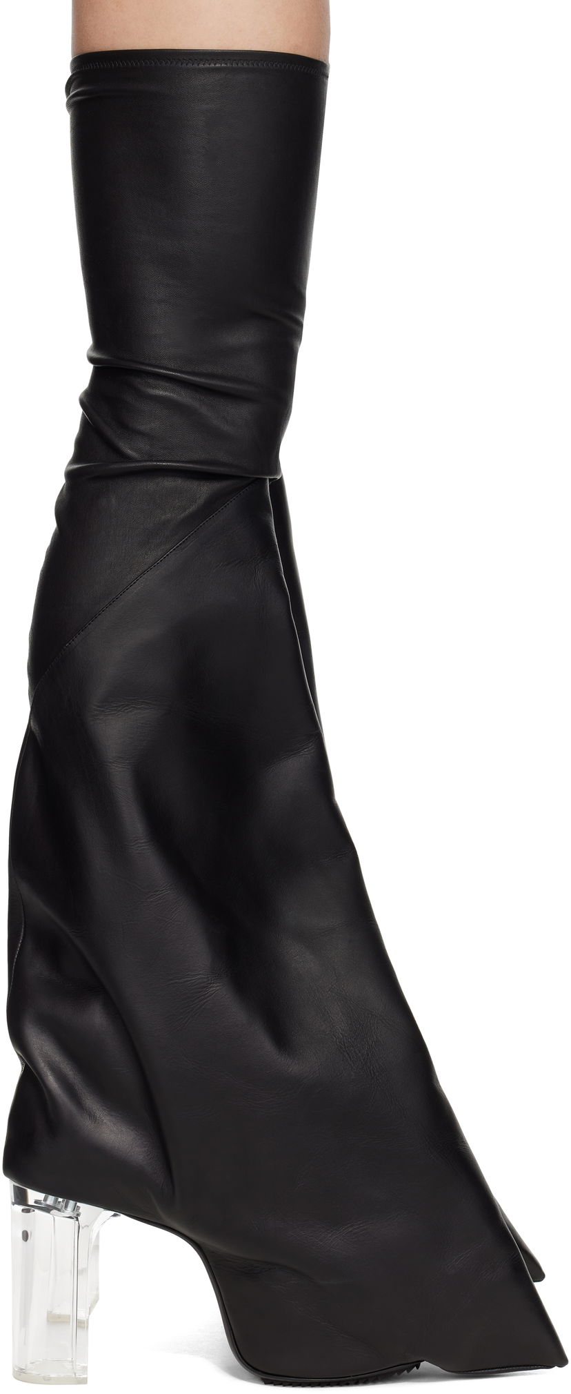 Strumpor Rick Owens Rick Owens Hollywood Taco Kiss Tall Boots Svart | RR01E5843 LSLCH0