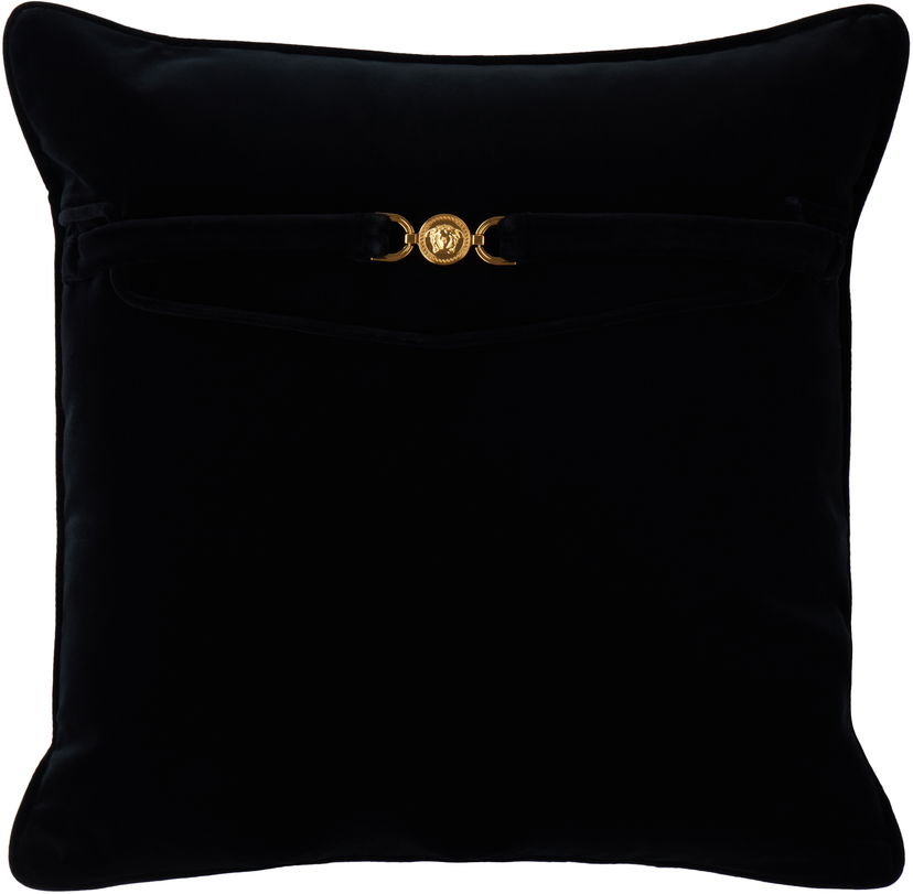 Heminredning Versace Versace Medusa '95 Velvet Cushion, 45 cm Svart | ZCU454500_1A11960