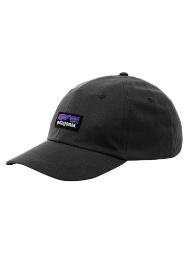 Keps Patagonia P-6 Label Trad Cap Svart | 38296-BLK