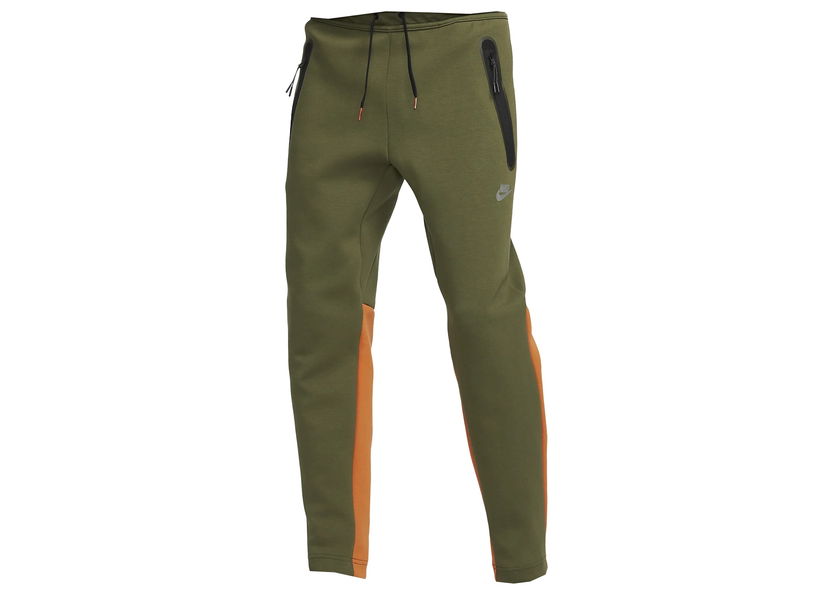 Träningsbyxor Nike Sportswear Tech Fleece x Doernbecher Freestyle Joggers Rough Green/Starfish/Metallic Silver Grön | FD9690-326