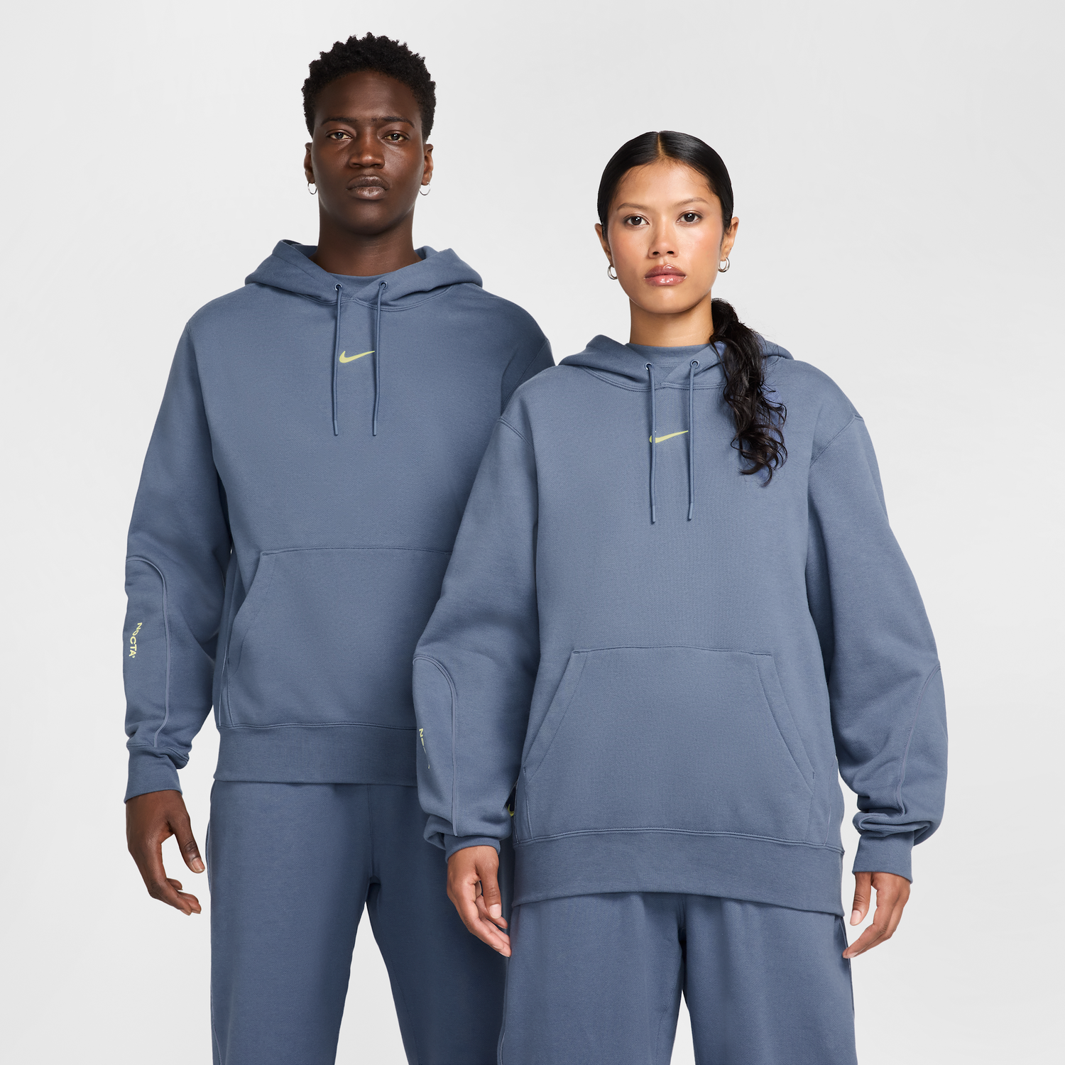 Sweatshirt Nike NOCTA Fleece Hoodie Blå | FN7659-491, 0
