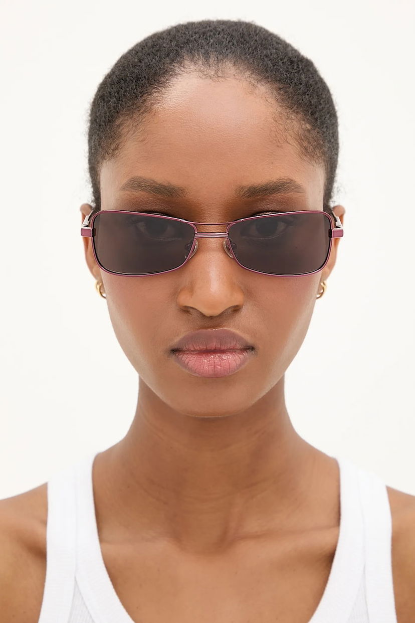Solglasögon Jacquemus Jacquemus STATZIONE Sunglasses Purpur | JAC118C2SUN