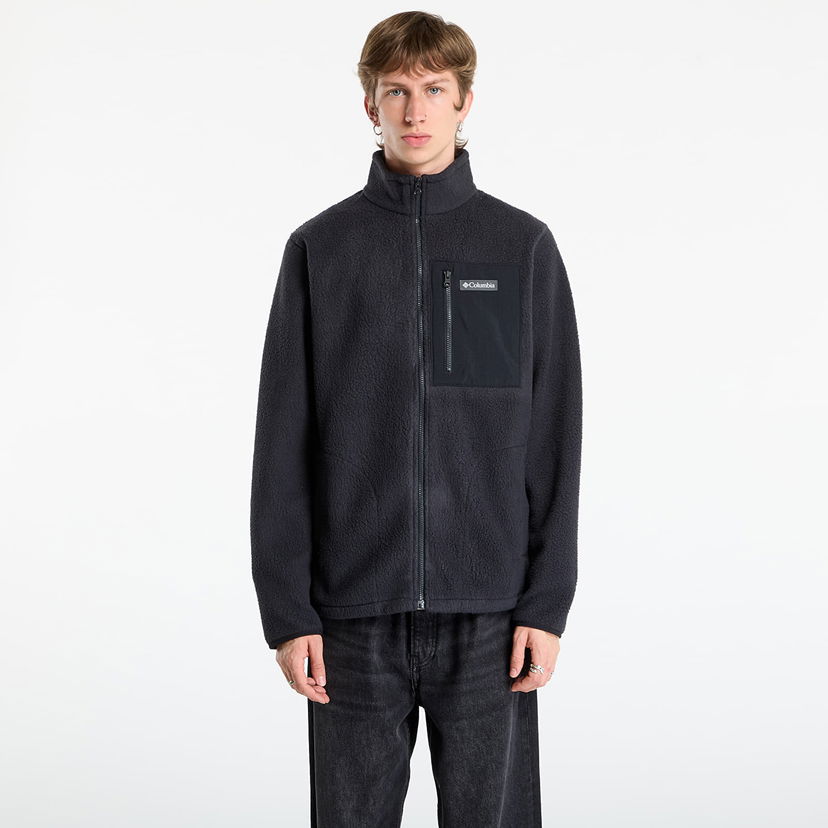 Jacka Columbia Columbia Jasper Ridge™ Pebbled Full Zip Fleece Jacket Svart | 2142421010