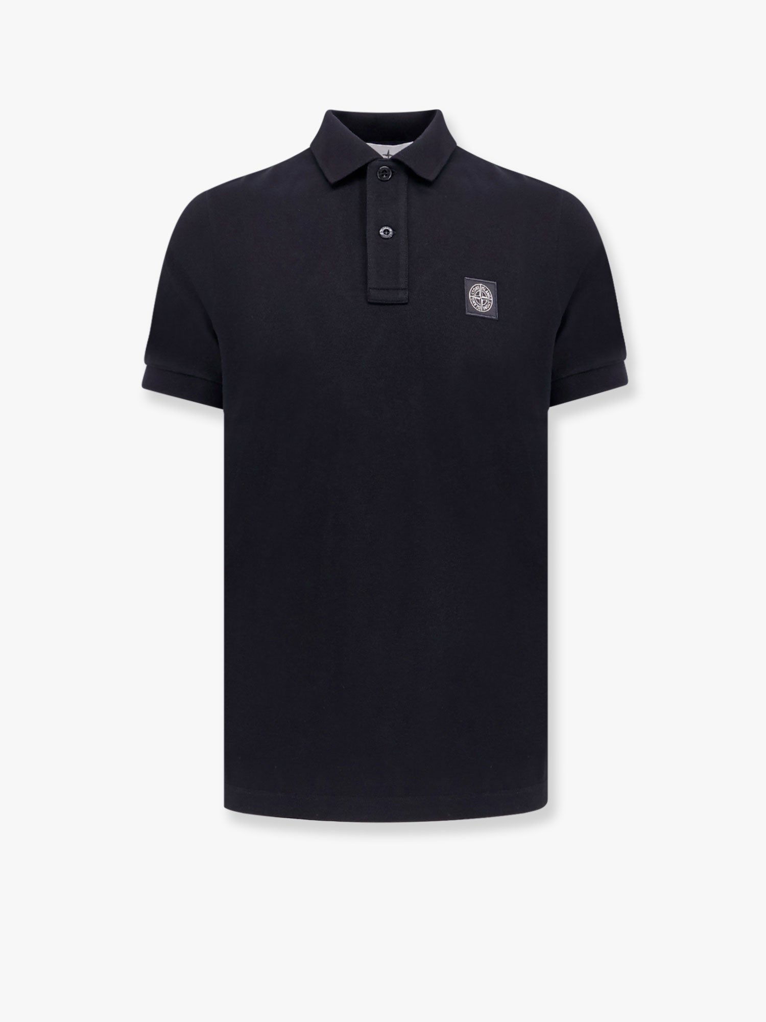 Polotröja Stone Island Slim Fit Logo Patch Polo Shirt Mörkblå | K1S1522002SCS0017V0029, 0