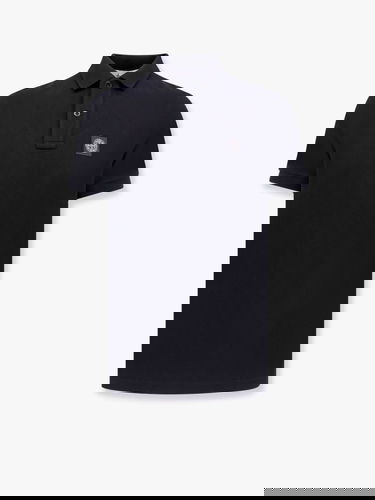 Polotröja Stone Island Slim Fit Logo Patch Polo Shirt Mörkblå | K1S1522002SCS0017V0029, 0