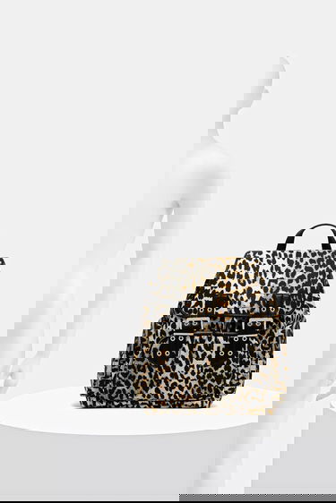 Ryggsäck GANNI GANNI Bucky Nylon Print Backpack Flerfärgad | A6527, 5