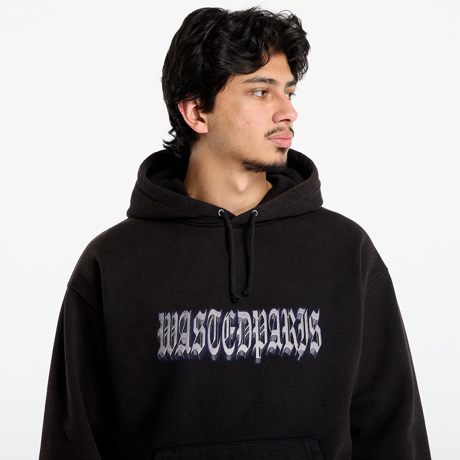Sweatshirt Wasted Paris Wasted Paris M Run Hoodie Svart | WP_000326, 1
