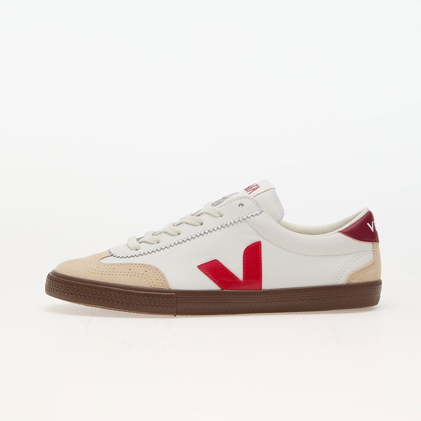 Sneakers och skor Veja Volley White Pekin Bark Vit | VO2003533B