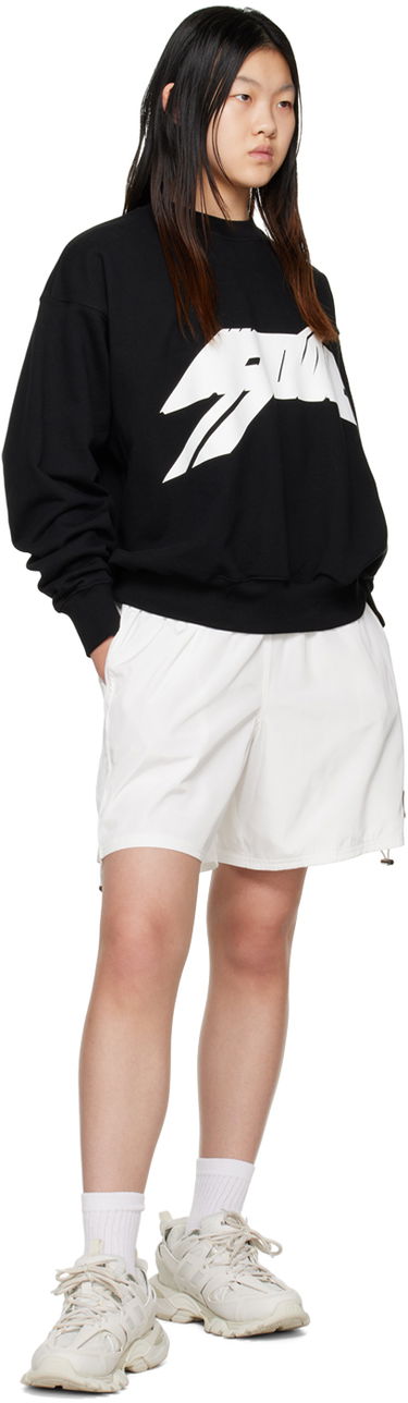 Sweatshirt We11done We11done Cross Sweatshirt Svart | WD-TS3-22-820-U-BK, 3