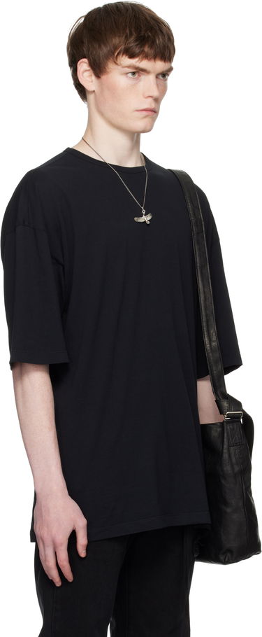 T-shirt Ann Demeulemeester Ann Demeulemeester Dieter 'The Dialogue of Another Day' T-Shirt Svart | B0012880-FA206-099, 1