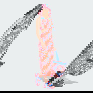 Klä adidas Performance x FARM Rio Premium Dress Orange | IN3745, 4