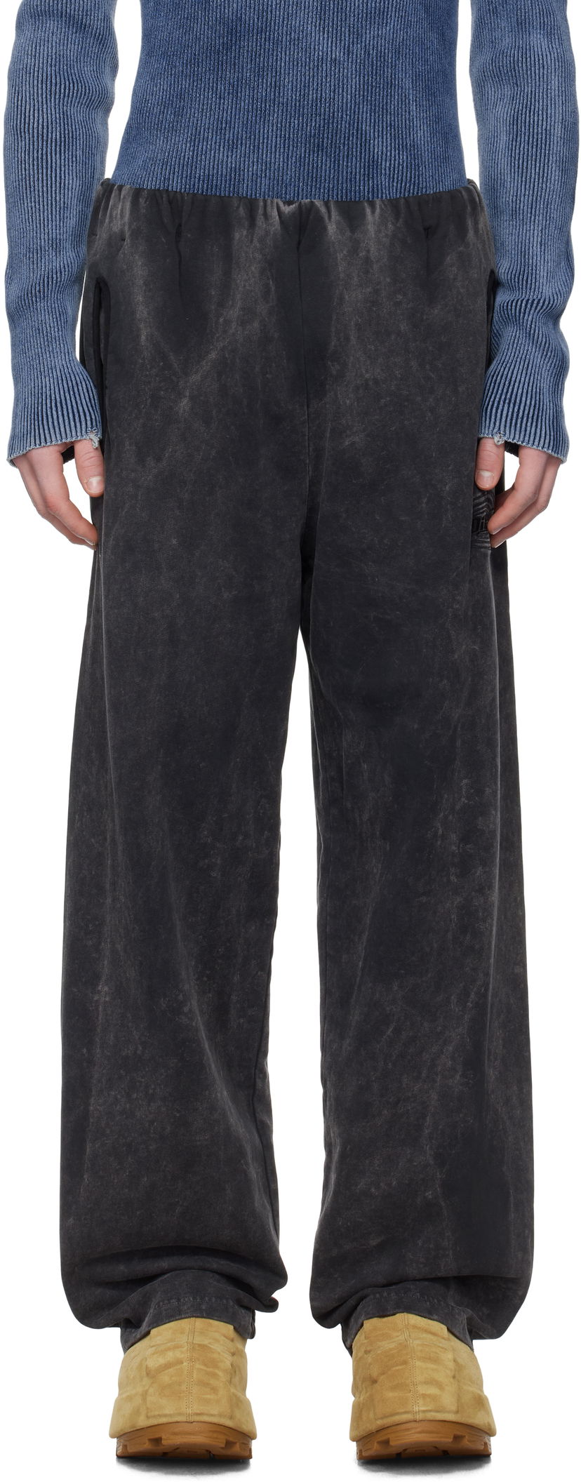 Träningsbyxor Diesel Diesel P-Markle Sweatpants Svart | A163230BMBK9XX