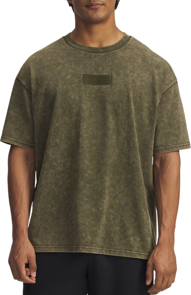 T-shirt Under Armour Project Rock Washed Patch T-Shirt Grön | 6006763-308, 0