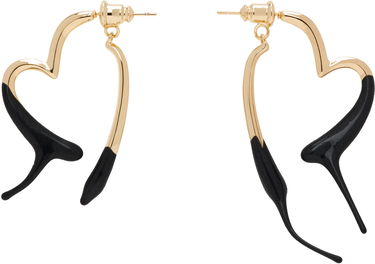 Örhängen Ottolinger Ottolinger Heart Drop Earrings Metallisk | 12590082501, 0