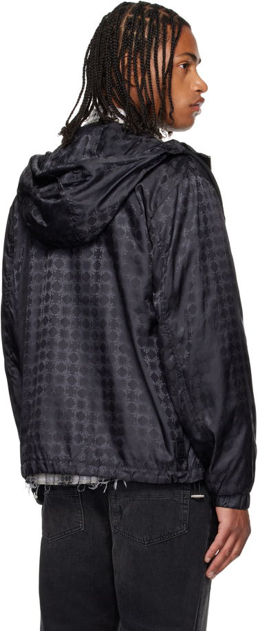 Vindjacka AMIRI AMIRI MA Quad Windbreaker Jacket Svart | AMOULW1039, 2