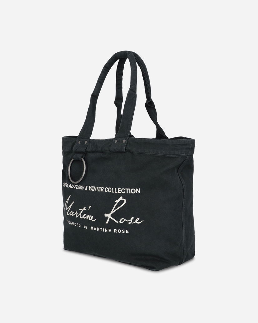 Tygpåse Martine Rose Martine Rose Bondage Tote Bag Svart | 1207WP22414