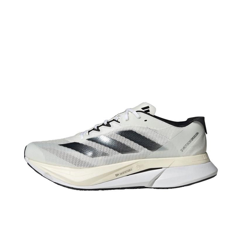 Sneakers och skor adidas Performance adidas Adizero Boston 12 Cloud White Core Black Night Metallic Grå | ID4236