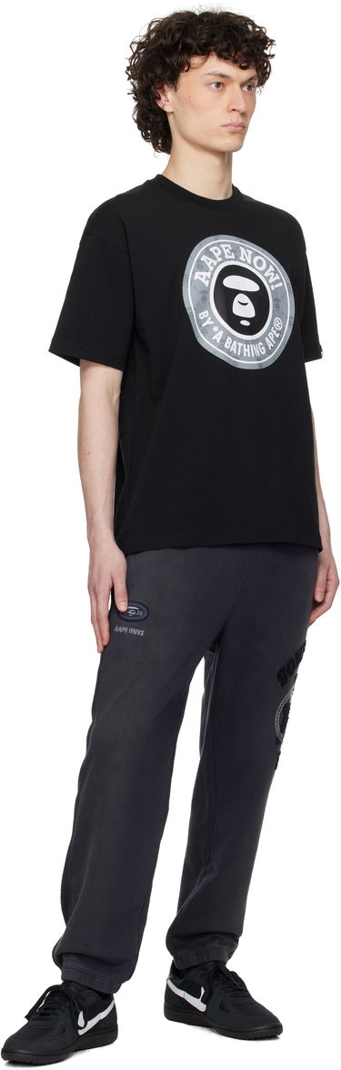 T-shirt AAPE by A Bathing Ape AAPE by A Bathing Ape Basic T-Shirt Svart | AAPTEM1638XXNBKX, 3