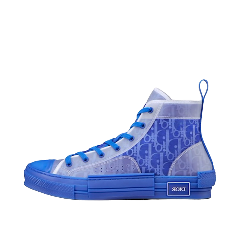 Sneakers och skor Dior B23 High Top Blue Oblique Canvas Blå | 3SH118ZMK_H561