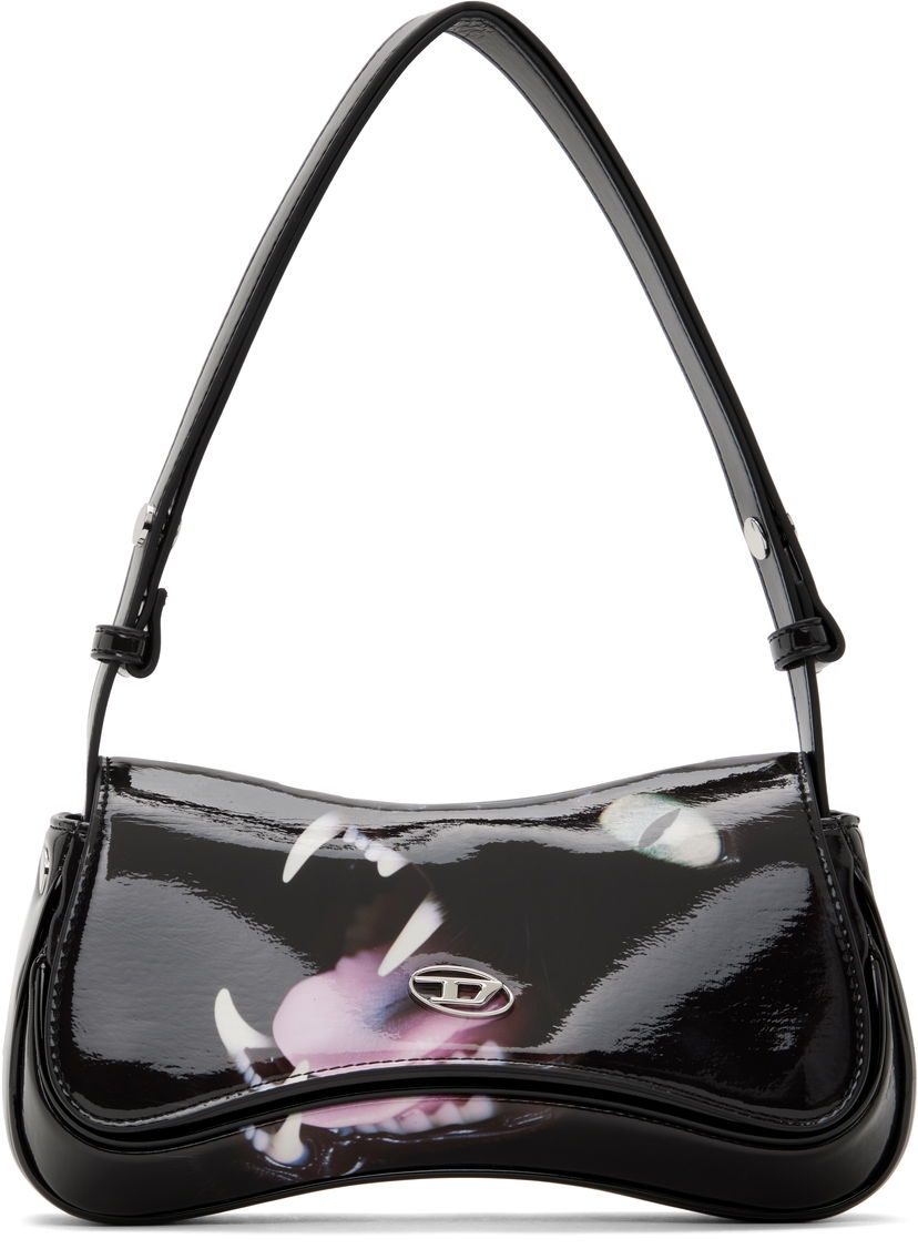 Handväska Diesel Play Print Clutch Bag Svart | X10202 P6019
