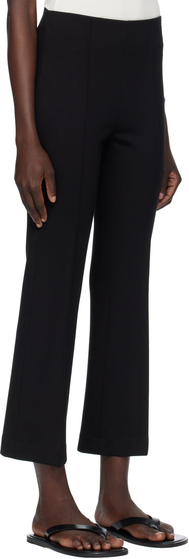 Byxor rag & bone Rag & Bone Irina Ponte Slim Fit Kick Flare Trousers Svart | WAC25S7003D803, 4