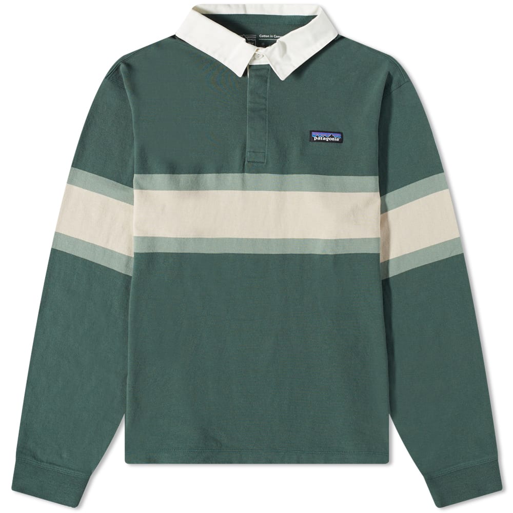 Polotröja Patagonia Midweight Rugby Shirt Flerfärgad | 42160-RUPG, 0