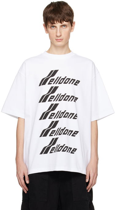 T-shirt We11done Printed T-Shirt Vit | WD-TP6-20-074-U-WH, 0