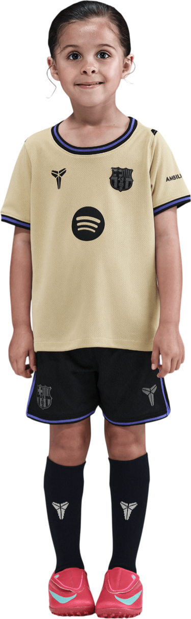Jersey Nike FC Barcelona Dri-FIT Minikit Away Jersey Set 2025/26 Gul | hj5618-784, 3