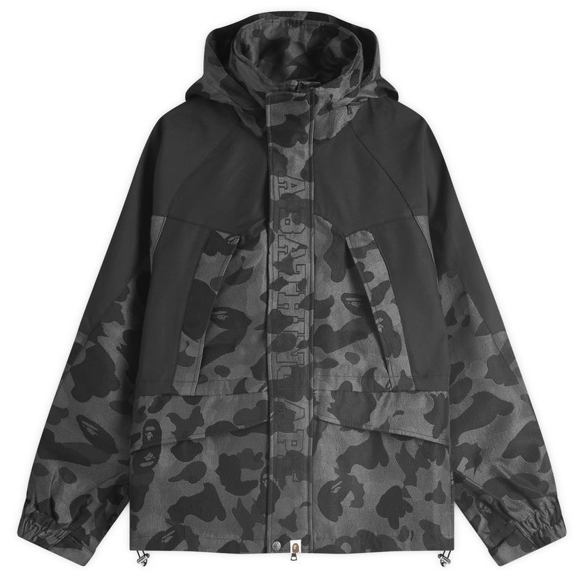 Jacka BAPE A Bathing Ape Snowboard Jacket Svart | 001LJK301304M-BLK