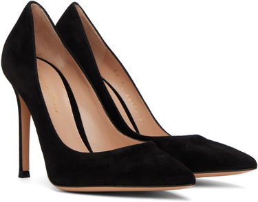 Sneakers och skor Gianvito Rossi Suede Pumps Svart | G28470-15RIC-CAM, 3