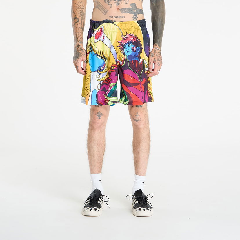 Shorts Pleasures PLEASURES Interstella Shorts Flerfärgad | P25DP011-MULTI