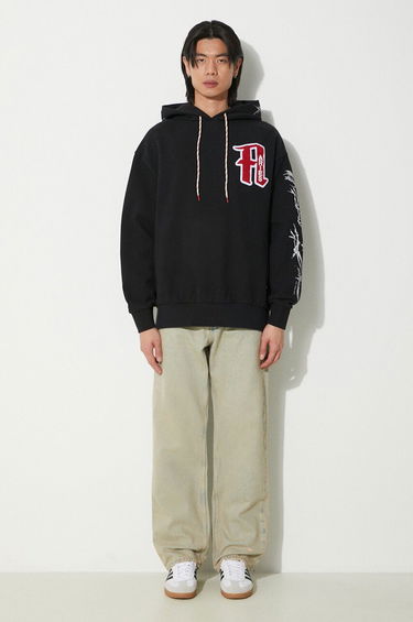 Sweatshirt Aries Nothing Matters Embroidered Hoodie Svart | SUAR20011X, 1