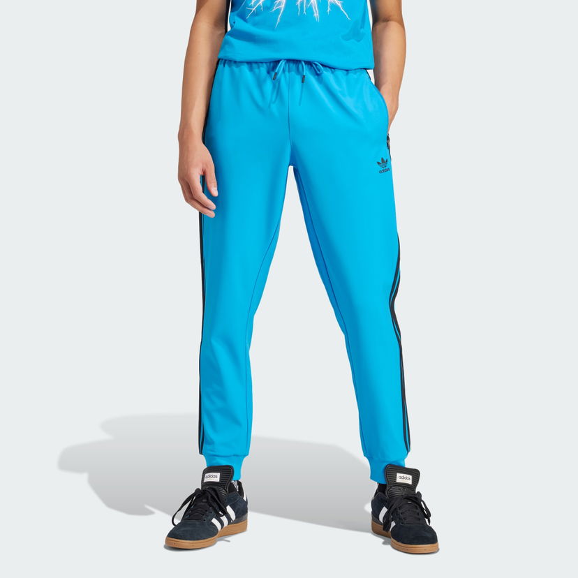 Träningsbyxor adidas Originals SST Bonded Tracksuit Bottoms Blå | IM9881