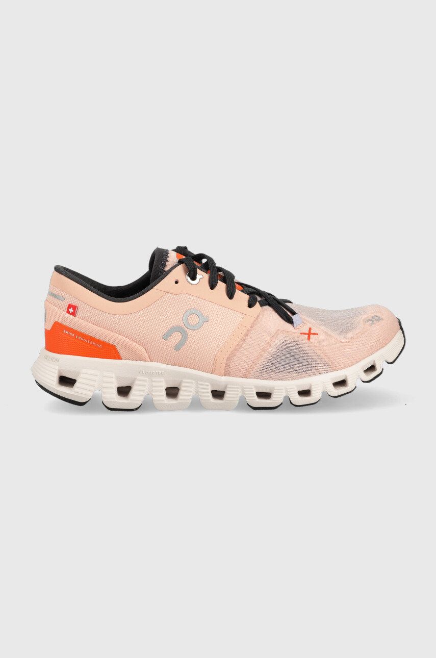 Sneakers och skor On Running Cloud X 3 Rosa | 6098691, 0