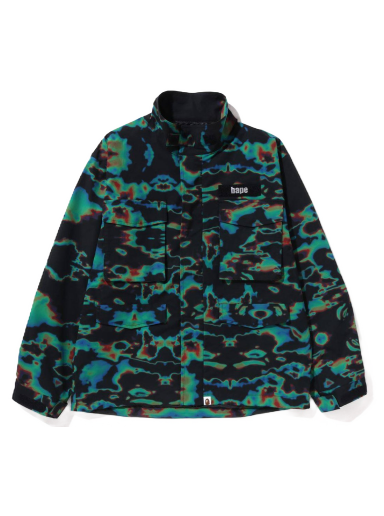 Jacka BAPE Thermography Loose Fit M-65 Jacket Grön | 1J30-140-009
