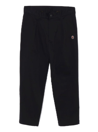 Träningsbyxor BAPE One Point Relaxed Fit Chino Pants Svart | 1I80-152-017